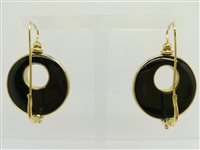 Pendientes Michieletto Gioielli Mujer in Oro amarillo Onice MICGIO10002698 - MICGIO10002698